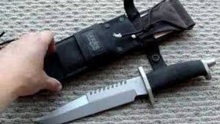 Gerber Survival Knife BMF [upl. by Aynot]