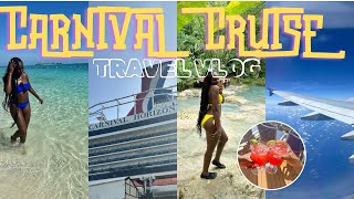 TRAVEL VLOG 6 DAY CARNIVAL CRUISE TRIP [upl. by Tore]