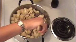 Meat and Potato Recipe Mediterranean Style quotSimple Goodquot [upl. by Ainesell123]