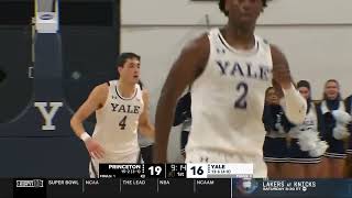 Yale vs Princeton  202422  NCAAB Game [upl. by Casia]