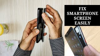 How to fix smartphone screens A stepbystep guide  How to Glue Smartphone Screen Easy Repair [upl. by Mloclam316]