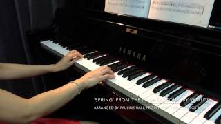 PIANO TIME CLASSICS Page 9 Spring from The Four Seasons by Vivaldi [upl. by Utley]