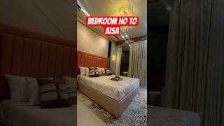 Bedroom interior Glass wardrobe roam Design luxury room interior newsong roundwallmirror [upl. by Okimuy]