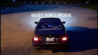 Top 5 First Mods To Do To Your BMW [upl. by Brelje]