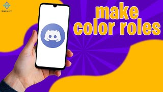 How to make color roles on discord 2024 [upl. by Emmi503]