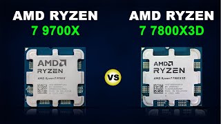 AMD Ryzen 7 9700X vs Ryzen 7 7800X3D CPU Review amp Benchmarks [upl. by Khalil]