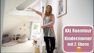 XXL Kinderzimmer Roomtour mit Hochebene 😍Vorher  Nachher  Pferde Mädchen Traum  Mamiseelen [upl. by Aikahc]