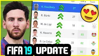 NEW FIFA 19 SQUAD UPDATE  NEW UPGRADES TRANSFERS amp MORE 18th April 2019 [upl. by Nyliac]