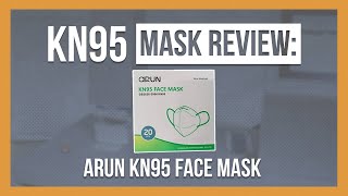 Amazing Fabric ARUN KN95 Face Masks Review [upl. by Wini]