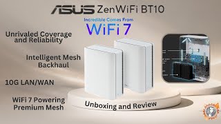 LIVE A YouTube FIRST Pinnacle of WiFi 7 Mesh  ASUS ZenWiFi BT10 [upl. by Avner]