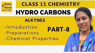 Alkynes  Hydrocarbons  Class 11 Chemistry  NEET  JEE  CBSE [upl. by Arev]