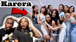 BINI Karera Official Music Video REACTION [upl. by Siclari]