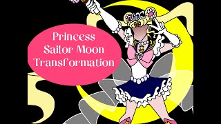 Princess Sailor Moon Transformation by Mara Lavanda Trucha [upl. by Fesuy37]