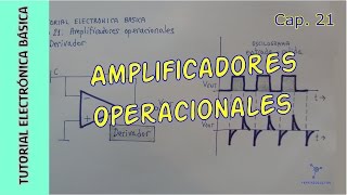 Amplificadores operacionales Cap 21 Tutorial Electrónica Básica [upl. by Belayneh565]