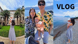 유럽육아VLOG 여행가자 2탄 l 이태리 북부 l 마조레 호수 Lake Maggiore l 이솔라벨라 Isola Bella l [upl. by Sihtnyc774]