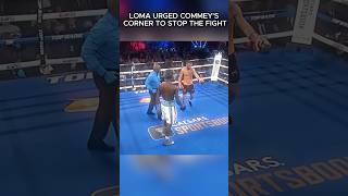 Loma begged the opponents corner to stop the fight [upl. by Ximenez]