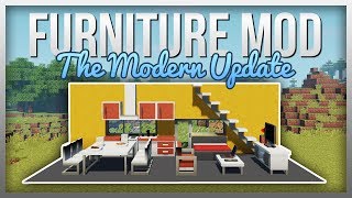 ✔️ MrCrayfishs Furniture Mod The Modern Update Showcase [upl. by Aicnelav938]