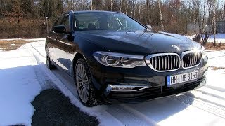 2018 BMW 520d G31 Touring 190 HP TEST DRIVE [upl. by Rosmunda]