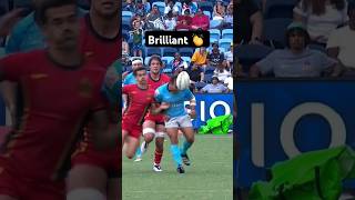 The best replay of all time 🤯 Rugby Shorts Sevens [upl. by Ahseinad]