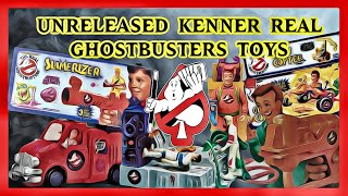 A look at The Real Ghostbusters Unreleased toys weapons figures amp vehicles by Kenner [upl. by Yttik721]