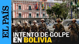 BOLIVIA  Luis Arce denuncia un golpe de Estado en su contra  EL PAÍS [upl. by Ativad]