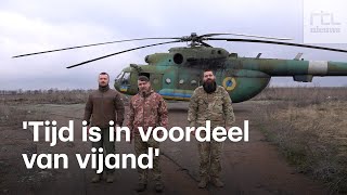 Met stokoude helikopters neemt Oekraïne het op tegen Rusland [upl. by Gertrud]