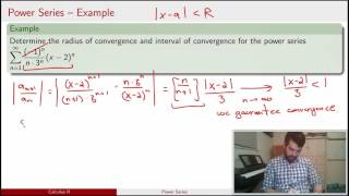 Power Series  Determining endpoints of the interval of convergence [upl. by Nwadal143]