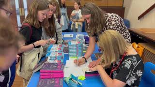 Waldegrave Welcomes Local YA Author Sue Wallman [upl. by Jaenicke770]