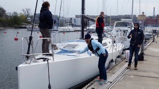 Sailing with Mike in his J111 Offshore Speedster Stockholm 2019 [upl. by Nolasba547]