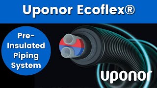 How Uponor Ecoflex® Benefits Efficiency and Sustainability [upl. by Monti460]