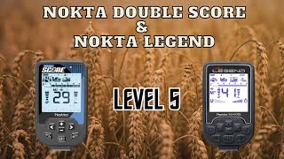 NOKTA DOUBLE SCORE amp NOKTA LEGEND Separation Test Demo [upl. by Atinal]