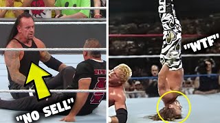 25 Minutes Of WWE Wrestlers Overselling Hilariously amp Wrestlers No Selling Opponents Moves [upl. by Asecnarf]