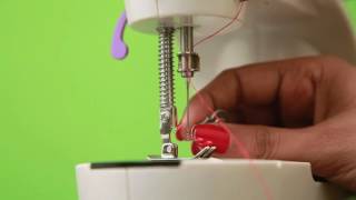 Mini sewing machine Thread Setting Hindi [upl. by Abdul]