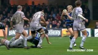 Abendanon smashed by Tuilagi brothers [upl. by Dnomayd]