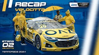 STOCK CAR 2024  RECAP ETAPA 02 VELOCITTA [upl. by Rolyat]