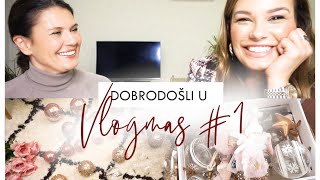 Vlogmas 2020 1  Srećan Vlogmas   mali poklon za lep decembar [upl. by Sokim]