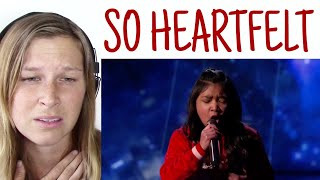 ANGELICA HALE  CLARITY  Americas got talent 2017   REACTION [upl. by Heath166]