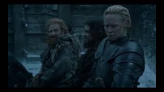 Tormund smiles at Brienne  Game of Thrones S06E05 [upl. by Talanta36]