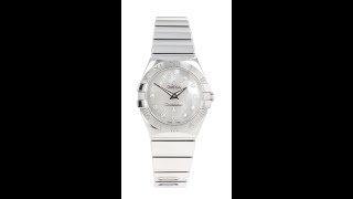 Omega Constellation Pre Owned Watch Ref 12310256055002 [upl. by Eyllom]