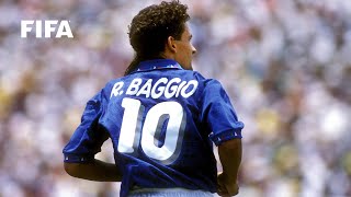 Roberto Baggio  FIFA World Cup Highlights [upl. by Yup]