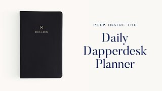 Peek Inside the 20242025 Daily Dapperdesk Planner  Simplified® by Emily Ley [upl. by Valda784]