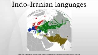 IndoIranian languages [upl. by Eyeleen]