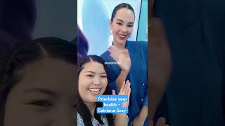 Catriona Gray ito ang health tip catrionagray healthtips [upl. by Nireil173]