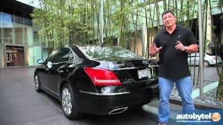 2012 Hyundai Equus Test Drive amp Luxury Car Review [upl. by Sirtimed]