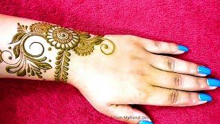 Latest Stylish Mehndi Design for Hand  Arham Mehndi Designs [upl. by Karb135]