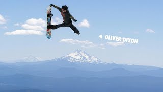 How to do a Frontside 360 One Footer with Oliver Dixon  TransWorld SNOWboarding Grab Directory [upl. by Asek]