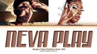 Megan Thee Stallion  Neva Play feat RM Lyrics Extra Lyrics [upl. by Anillek]