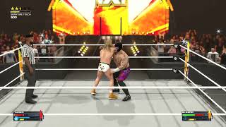 WWE 2K24 Universe Mode  Tyler Bate vs Mil Muertes [upl. by Peta541]