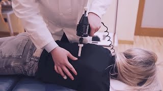 KnotBusting Massage Therapy Watch Her Stress Disappear 💪💤 wellness selfcare [upl. by Elissa319]