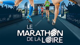 Parcours du Marathon de la Loire 2023 [upl. by Dayir]